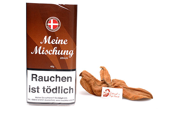 Meine Mischung Braun Pfeifentabak 40g Pouch Meine Mischung Braun Pfeifentabak 40g Pouch